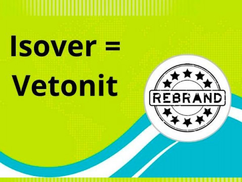 Ребрендинг Изовер . Новый бренд - VETONIT