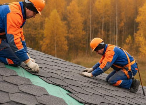 Почему осень — идеальное время для укладки гибкой черепицы?