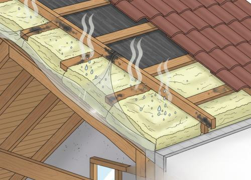 Ошибки при утеплении мансарды, которые приводят к конденсату и плесени