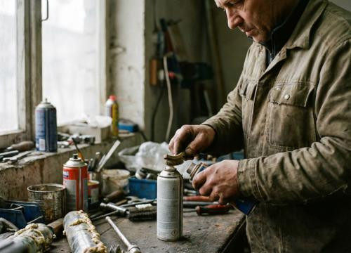 Как правильно чистить пистолет для монтажной пены: подробная инструкция