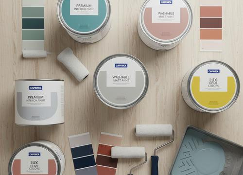 Когда и как красить обои: особенности выбора краски