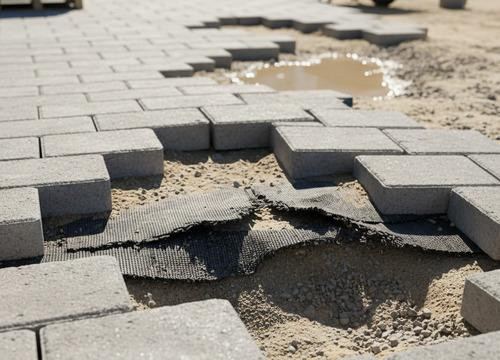 Частые ошибки при укладке геотекстиля