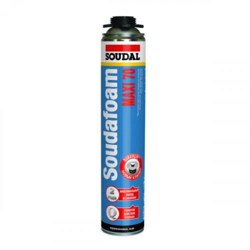 Пена монтажная профессиональная Soudal Maxi 70 870 мл 1