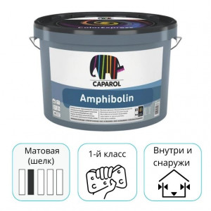 Краска Caparol Amphibolin E.L.F База 1 белая 5 л