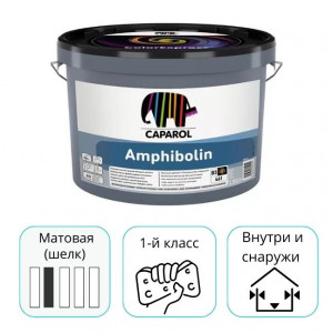 Краска Caparol Amphibolin E.L.F База 3 прозрачная 2,35 л