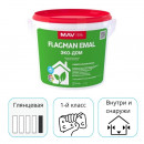 Краска MAV Flagman Emal Эко-дом база TR полуглянцевая 5 л