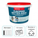 Краска MAV Flagman Bettex Aqua серая матовая 11 л