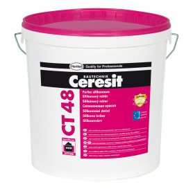 Краска Ceresit CT 48 белая матовая 15 л