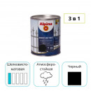 Эмаль Alpina direkt auf rost прямо на ржавчину черная 2,5 л