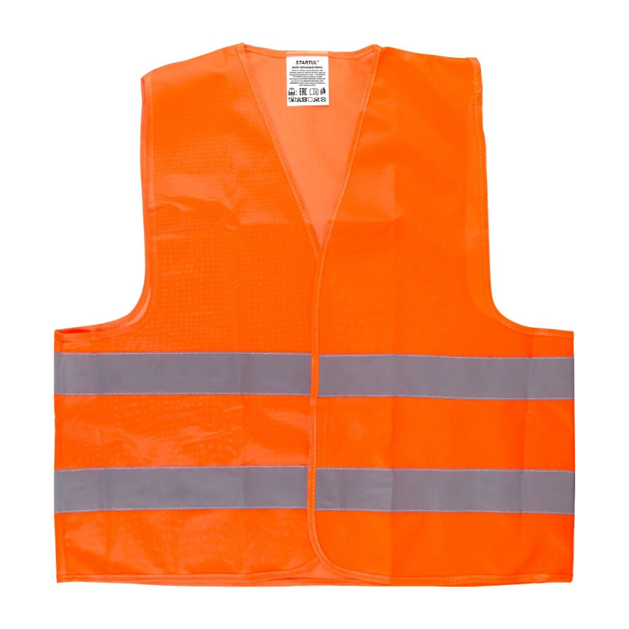 Жилет сигнальный STARTUL р-р 56-58 оранжевый ST7510-18