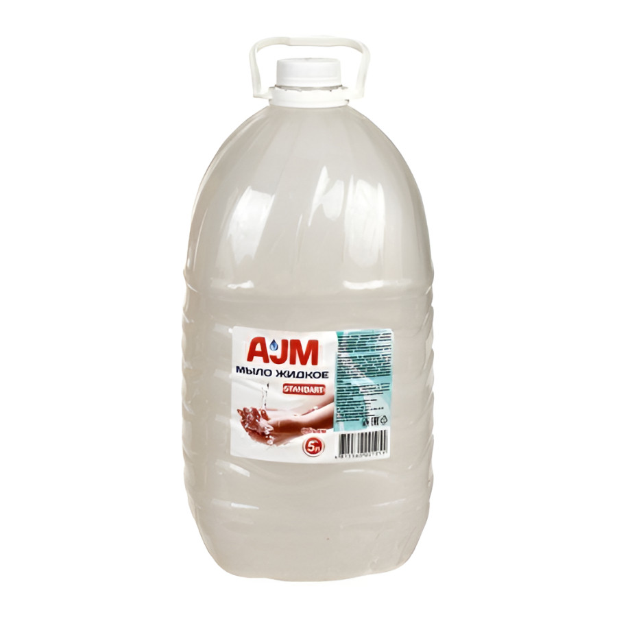 Мыло жидкое для рук AJM Standart 5 л (4815560001055)