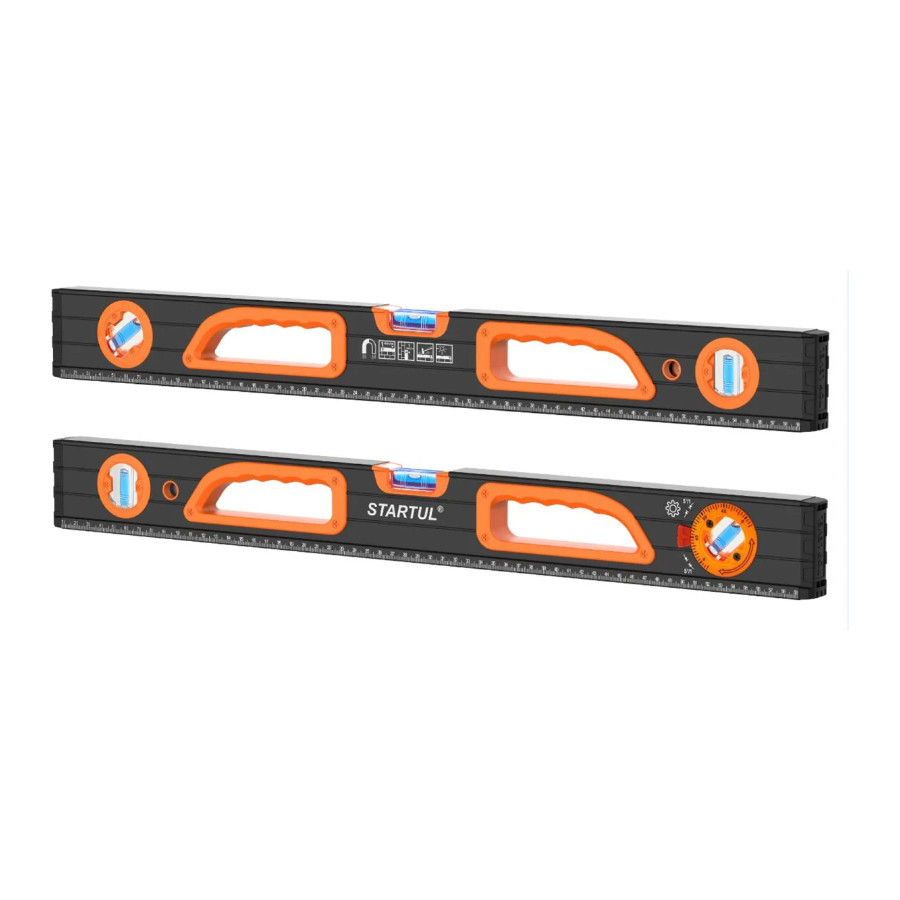 Уровень строительный магнитный STARTUL Profi 1,2 м 3 глазка (ST2560-120M)