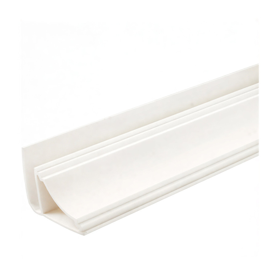 ПВХ-плинтус потолочный Европрофиль 0301 3000x35x35 мм белый