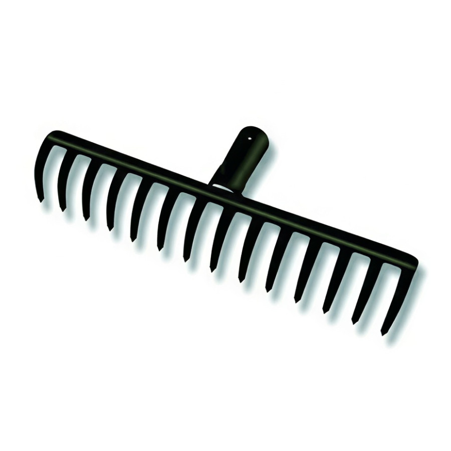 Грабли зубчатые металлические 16 зубьев ГПш-16 (010706)