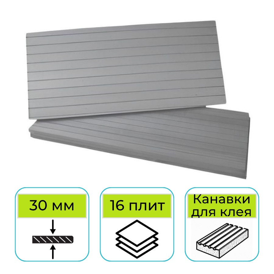 Пенополистирол Истплекс 35 L 1200х600х30 мм