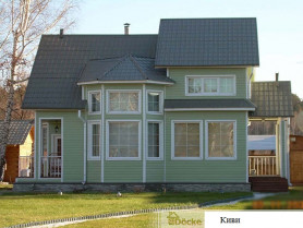 Сайдинг ПВХ "Корабельный брус" 232х3660 S=0,85м.кв., Деке