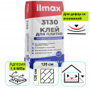 Клей для плитки профессиональный ilmax 3130 25 кг