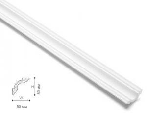 Плинтус потолочный (Карниз) Normostyl A2 50х50х2000 мм