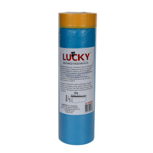 Пленка укрывная LUCKY Маскер с клейкой лентой WASHI 2,7 х 17 м