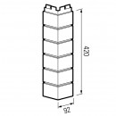 Угол наружный для фасадных панелей Технониколь Оптима Кирпич серый