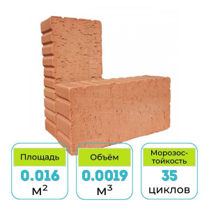 Кирпич керамический полнотелый рифленый КРО-250 РКЗ