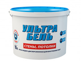 Краска Snezka Ультра Бель белая матовая 1 л