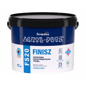 Шпатлевка готовая финишная Sniezka Acryl Putz FS20 1,5 кг