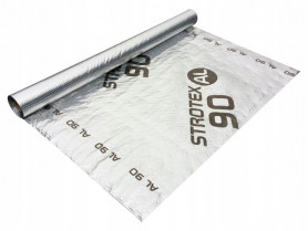 Пароизоляционная пленка STROTEX 90 AL 75 м2