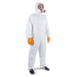 Защитный одноразовый комбинезон Jeta Safety JPC-58 Neofit с капюшоном (р-р M)