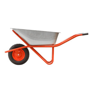Тачка строительная садовая одноколесная ECO WB301-1 130 л 300 кг
