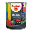 Эмаль алкидная Alpina универсальная глянцевая белая 2,5 л
