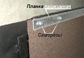 Рейка прижимная стальная ТехноНИКОЛЬ 3000х31х1,5 мм 24 шт