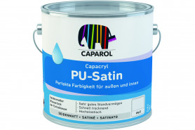 Эмаль Caparol Capacryl PU-Satin прозрачная 2,4 л