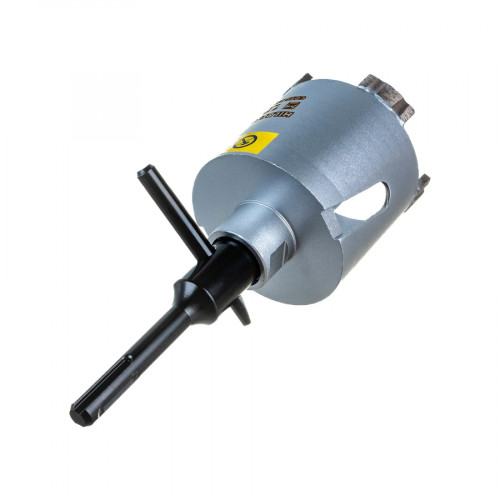 Коронка алмазная 72 мм по бетону со сверлом HILBERG LASER 2