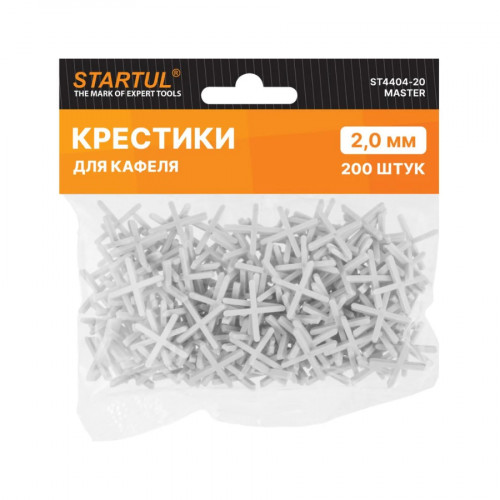 Крестики для плитки 2 мм STARTUL MASTER 200 шт 1