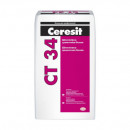 Шпатлевка цементная Ceresit CT 34 белая 25 кг