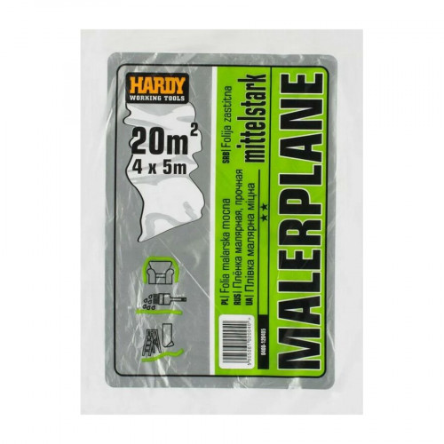 Пленка укрывная HARDY 4х5 м 6 мкм 0400-060405 1