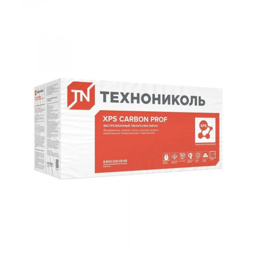 Пенополистирол ТехноНИКОЛЬ Carbon Prof 1180х580х80 мм 2