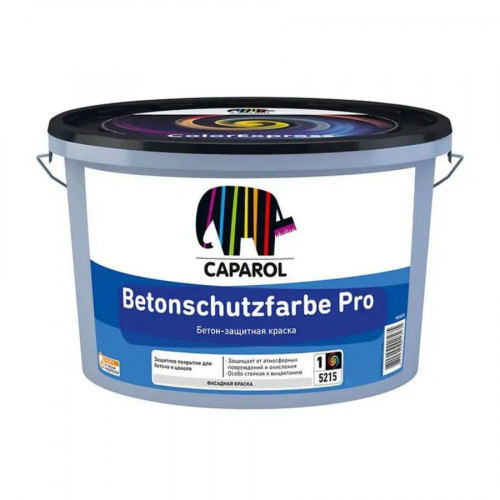 Краска Caparol Betonschutzfarbe Pro База 1 белая 10 л 2