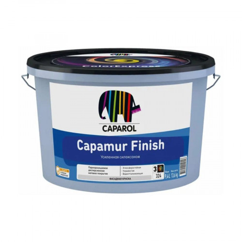 Краска Caparol Capamur Finish База 1 белая 10 л 2