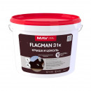 Краска MAV FLAGMAN 31к для крыши и цоколя черешня 3 л