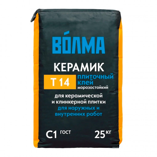Клей для плитки Волма-Керамик 25 кг
