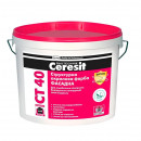 Краска акриловая структурная Ceresit CT 40 белая 15 л