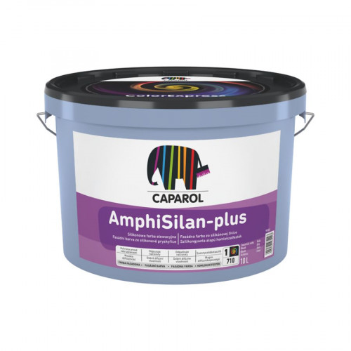 Краска силиконовая Caparol AmphiSilan-Plus База 1 белая 10 л 2