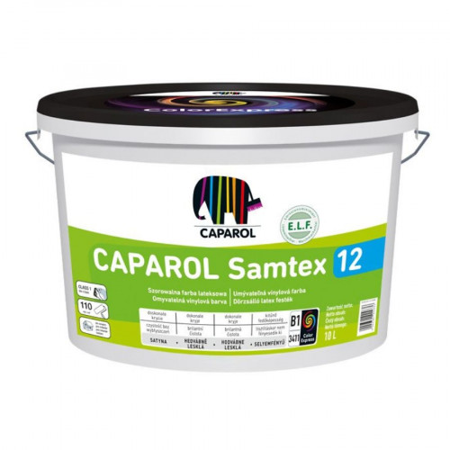 Краска Caparol Samtex 12 База 1 белая 1,25 л 2