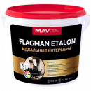 Краска MAV Flagman Etalon интерьерная белая шелковисто-матовая 11 л