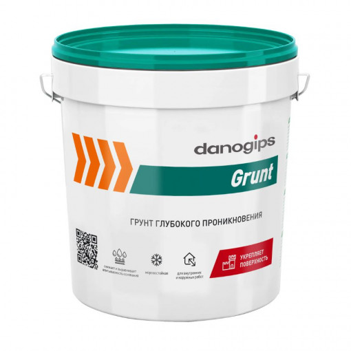 Грунтовка глубокого проникновения Danogips Grunt 10 л