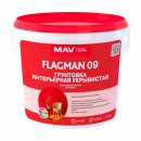 Грунтовка укрывистая для внутренних работ MAV FLAGMAN 09 белая 11 л