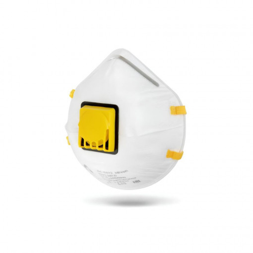 Респиратор JETA SAFETY JM-8612 формованный с клапаном FFP1 (до 4 ПДК)