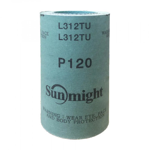 Наждачная бумага на пленке в рулоне 115 мм х 5 м P120 SunMight 1